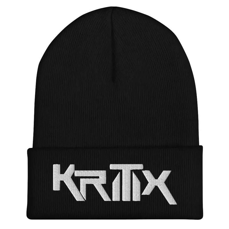 KriTix EMB Beanie White