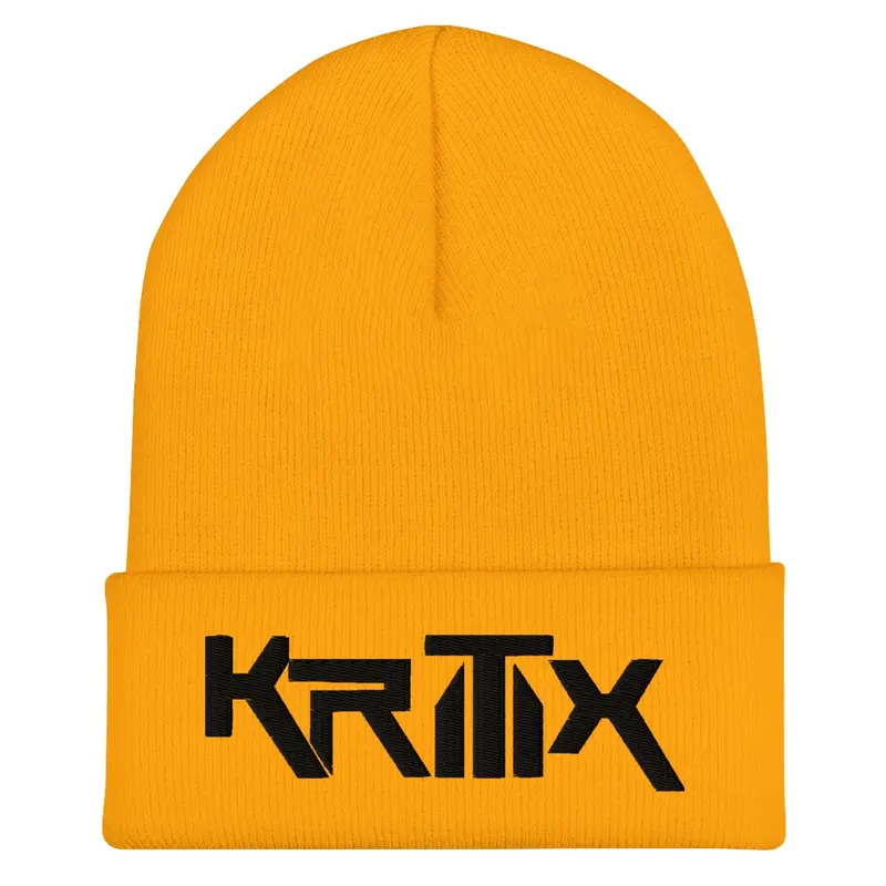 KriTix EMB Beanie Black